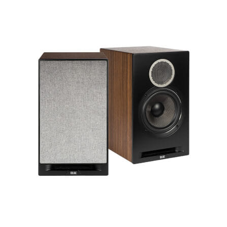  ลำโพงบุ๊คเชล์ฟ ELAC : DEBUT REFERENCE DBR-62 (สีวอลนัท/ดำ)_0